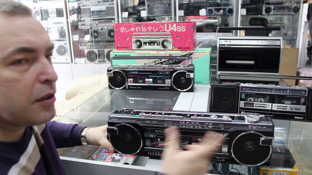 vintagemoscow  магнитола national rx fw50, sanyo wu4