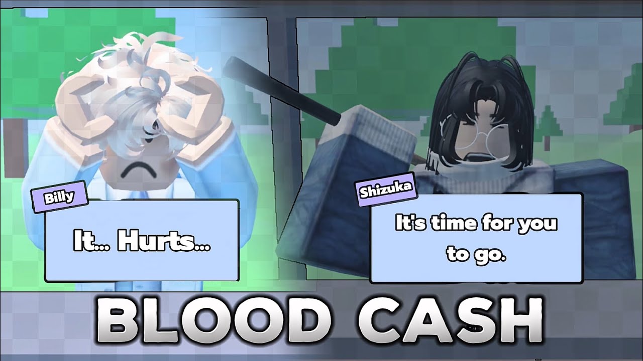 ROBLOX | Blood Cash | ALL ENDINGS (Full Walkthrough)