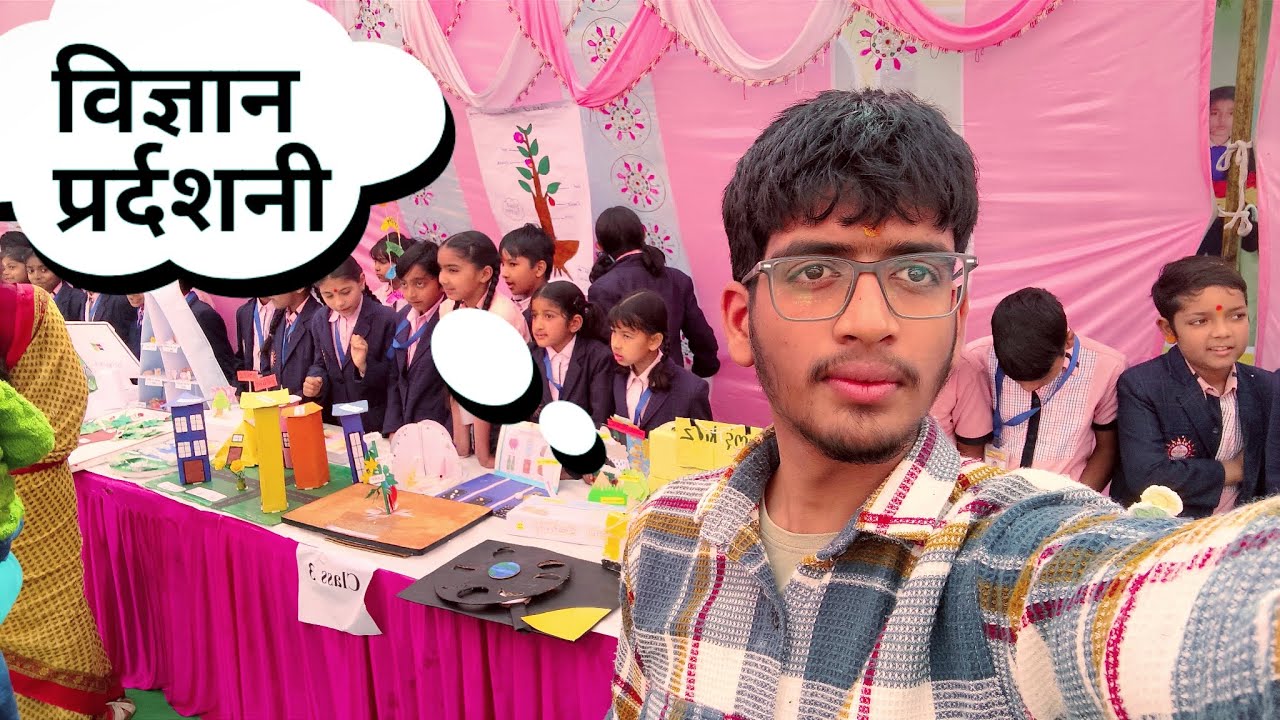 Ishu k school m hua science exhibition ✨🤯