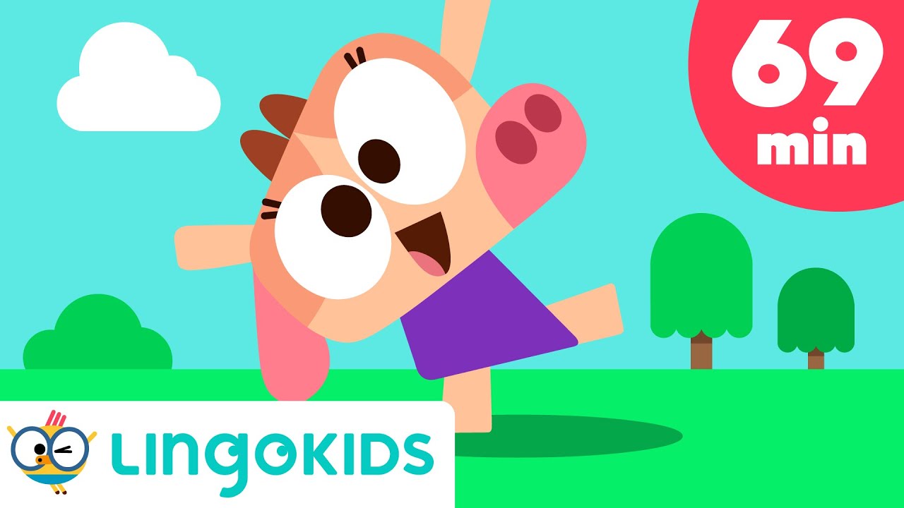 LINGOKIDS COWY BEST SONGS 🐮🎶 Dance and Learn with COWY the Cow!