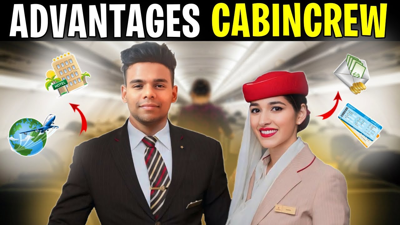 ADVANTAGES OF BEING A CABIN CREW 💰| Perks of the CABIN CREW LIFE 👱🏻‍♀️