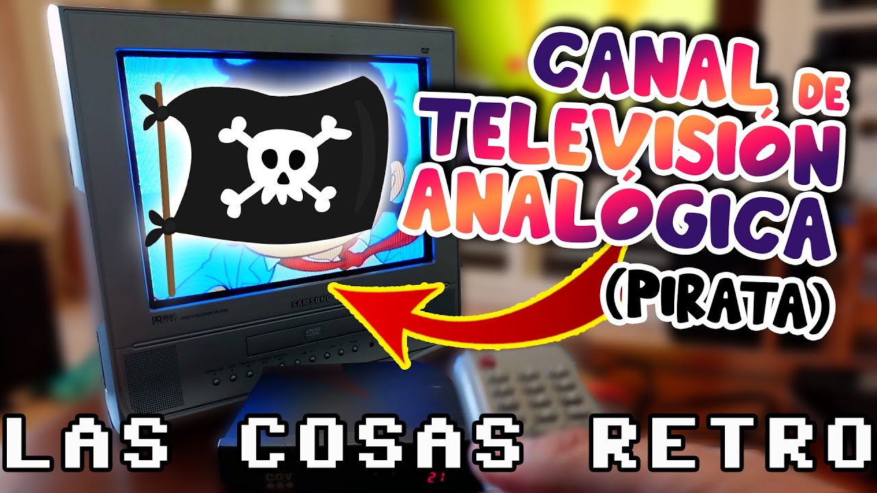 MONTO un CANAL de TV PIRATA 🏴‍☠️ VUELVE la TELE ANALÓGICA