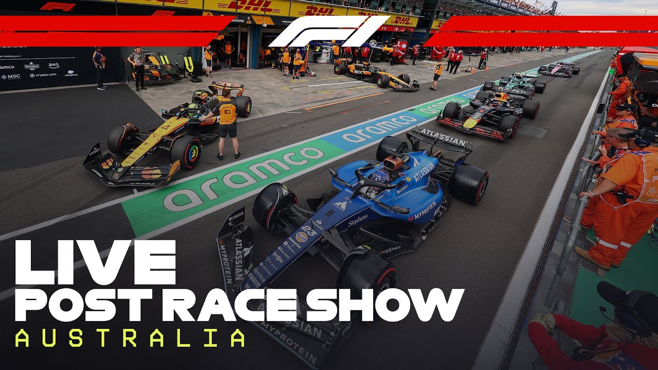 LIVE: Australian Grand Prix Post-Race Show