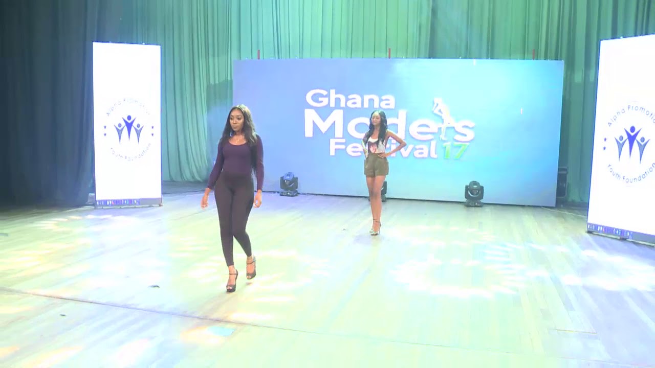 GH TOP MODELS walk on Ghana Models Festival