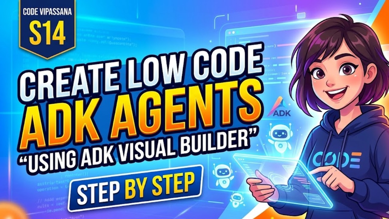 Создание и развертывание агентов ADK с минимальным использованием кода с помощью ADK Visual Build...