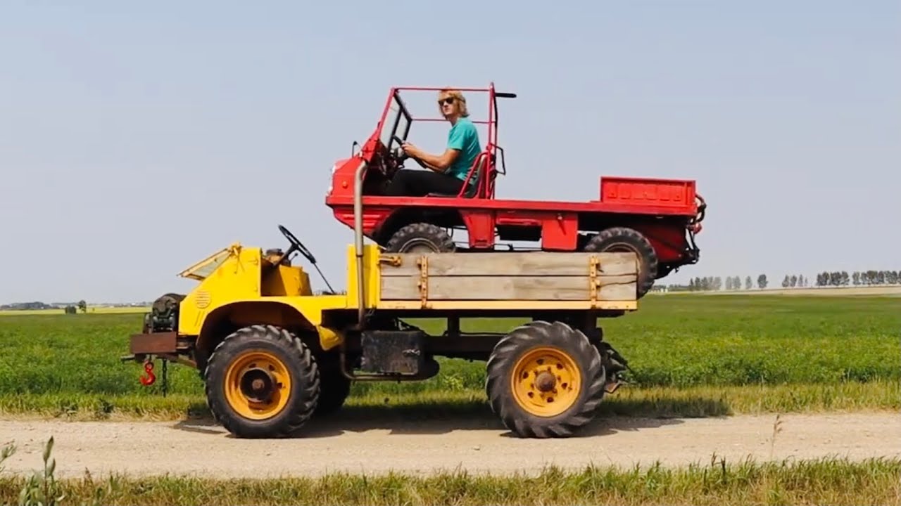 Haflinger Unimog Comparison