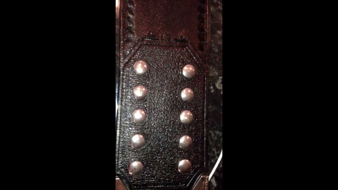 For Sale WWE Spinner replica adult size by Dave Millican Releathered