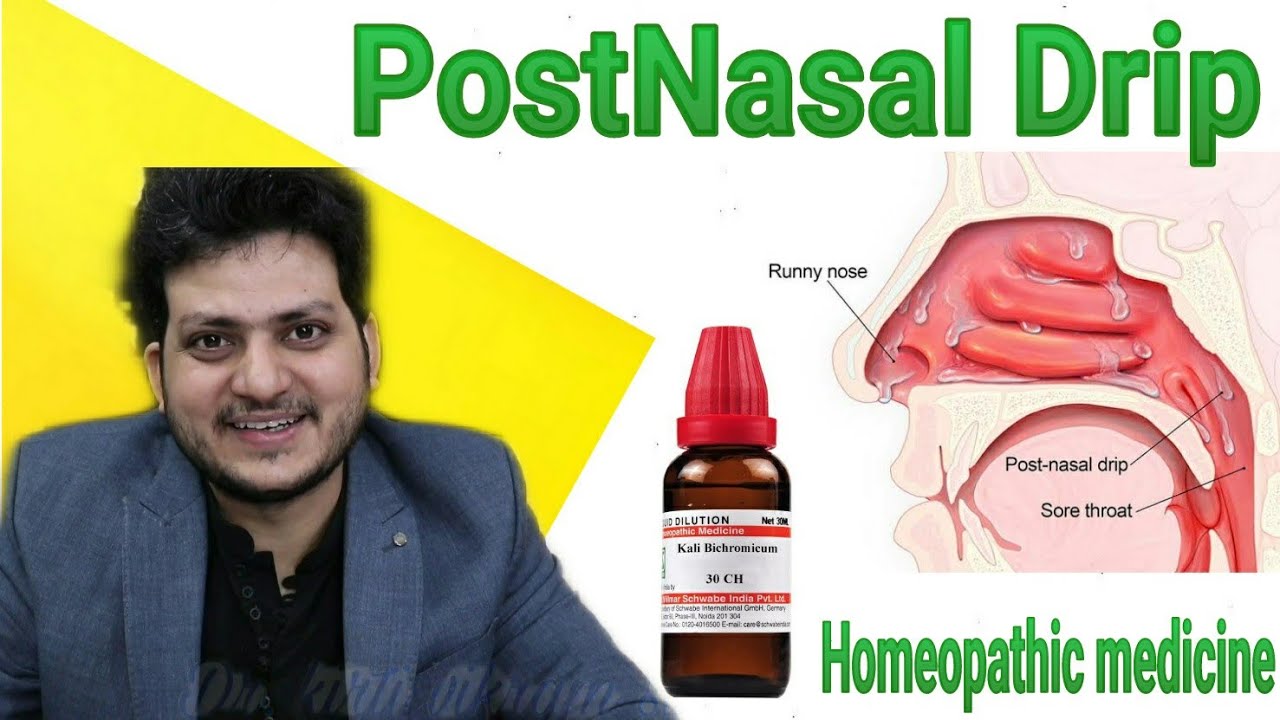 Homeopathic medicine for PostNasal Drip ? sinusitis Rhinitis throat Infection |
