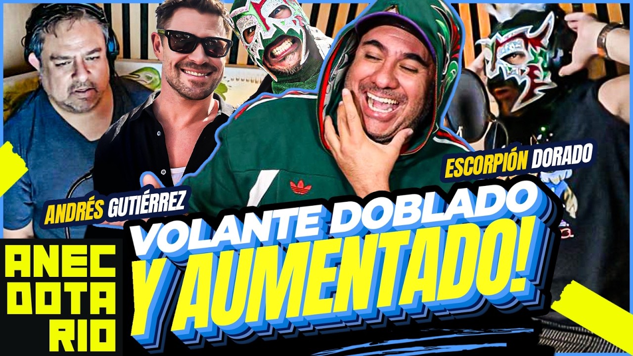 Hice un doblaje de voz al actor de Thor con Andrés Gutierrez y Escorpión Dorodo #Anecdotario