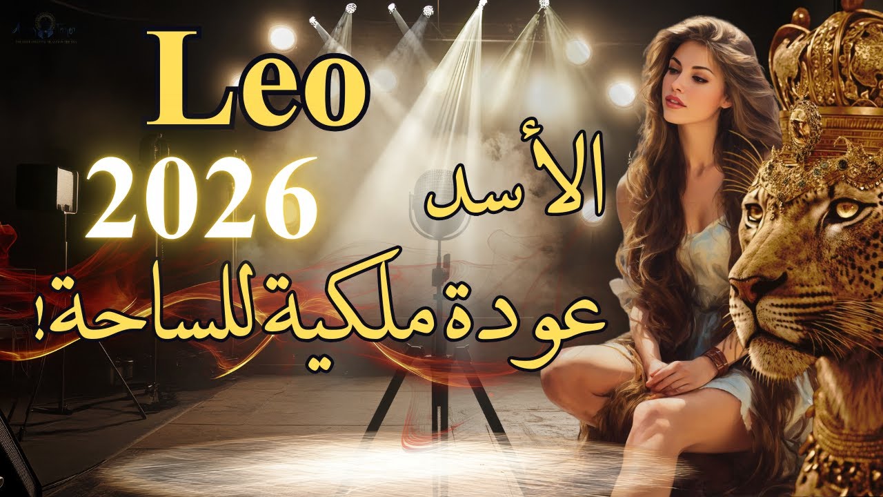 تاروت برج الأسد2026🎉🔥قفزة صاروخية تهلك أعدائك وتصعد بها للقمة عودة فاااااخره للساحة #تاروت #الاسد