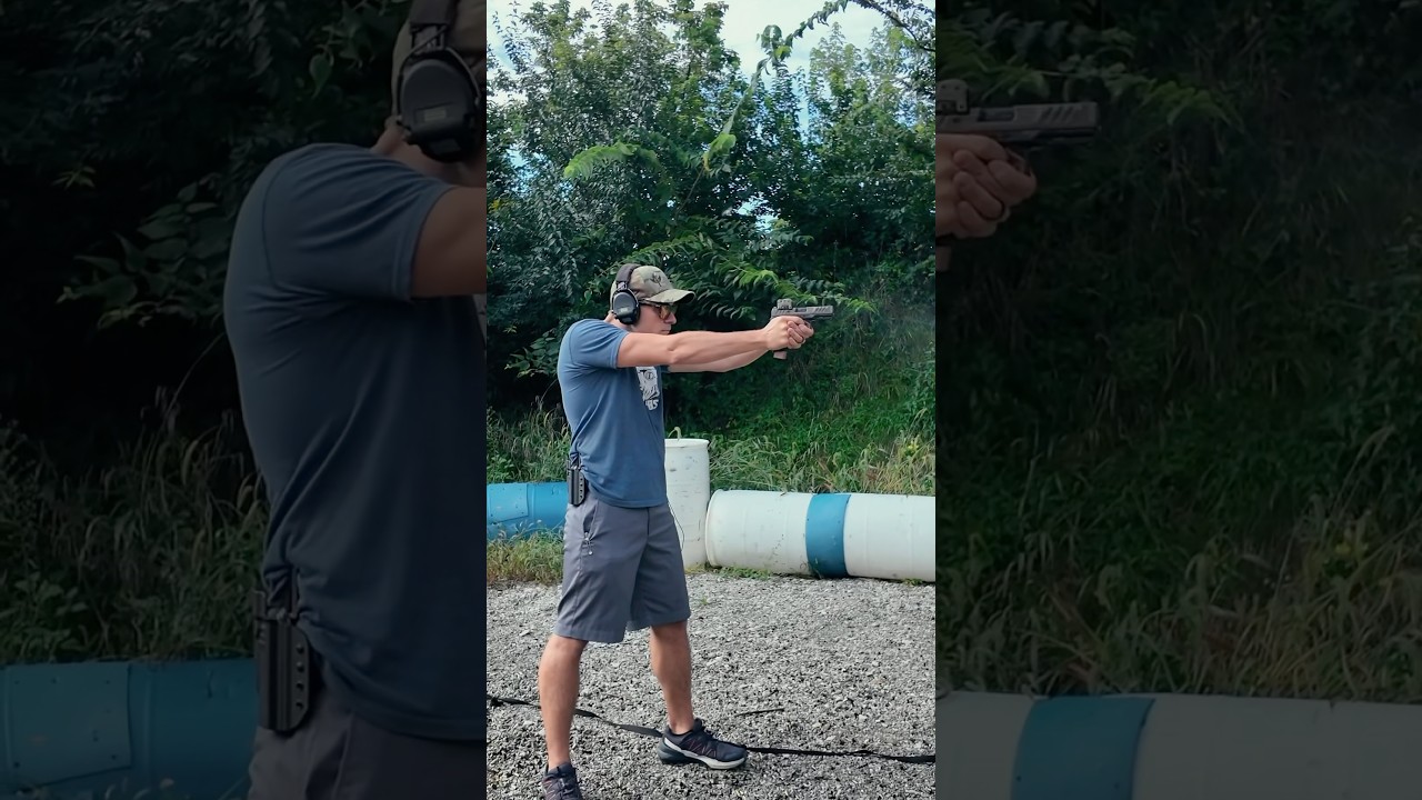 Walther PDP 4.5&rdquo; Steel Frame & ZRTS Long Stroke Guide Rod #waltherpdp #recoilcontrol #shorts #zrts