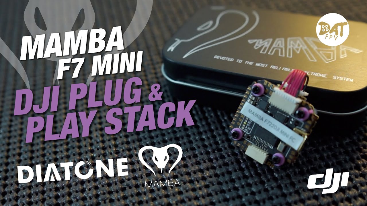 MAMBA F7 Mini DJI plug and play Flight Stack