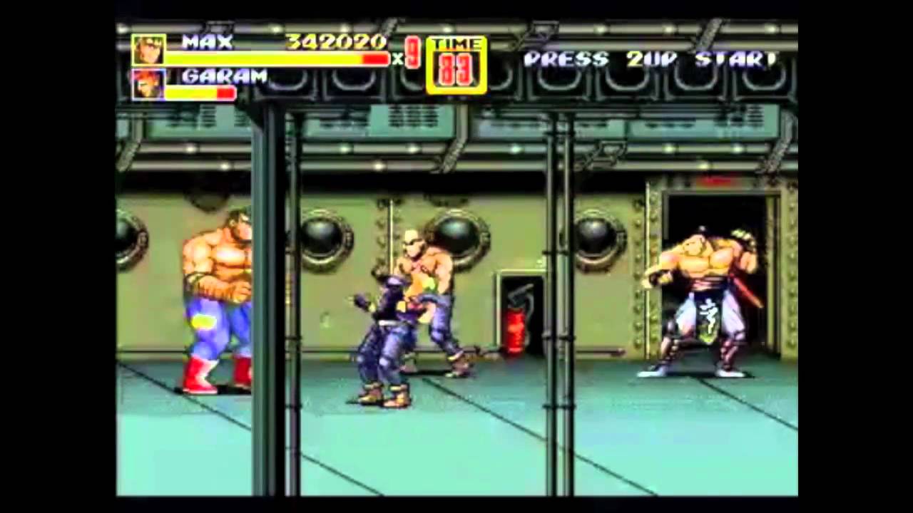 Streets of Rage 2 - Slow Moon(Remake) Stage 5 Music Rhythm Instrumental version