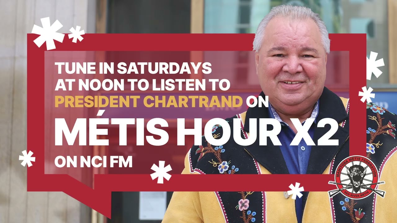 MMF President David Chartrand on M&eacute;tis Hour x2 with Naomi Clarke October 11, 2025