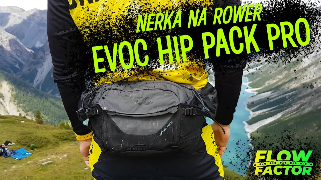 Evoc Hip Pack Pro - nerka dla rowerzysty z bukłakiem - prezentacja i opinia po pół roku jazdy
