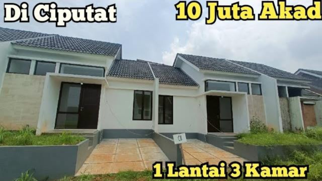 RUMAH 1 LANTAI MURAH BAYAR 10 JUTA AKAD | ELAGOON SERUA CIPUTAT
