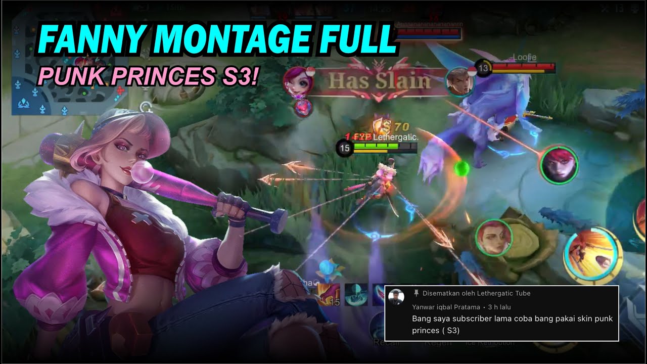 FANNY MONTAGE FULL PUNK PRINCESS SEASON 3!!