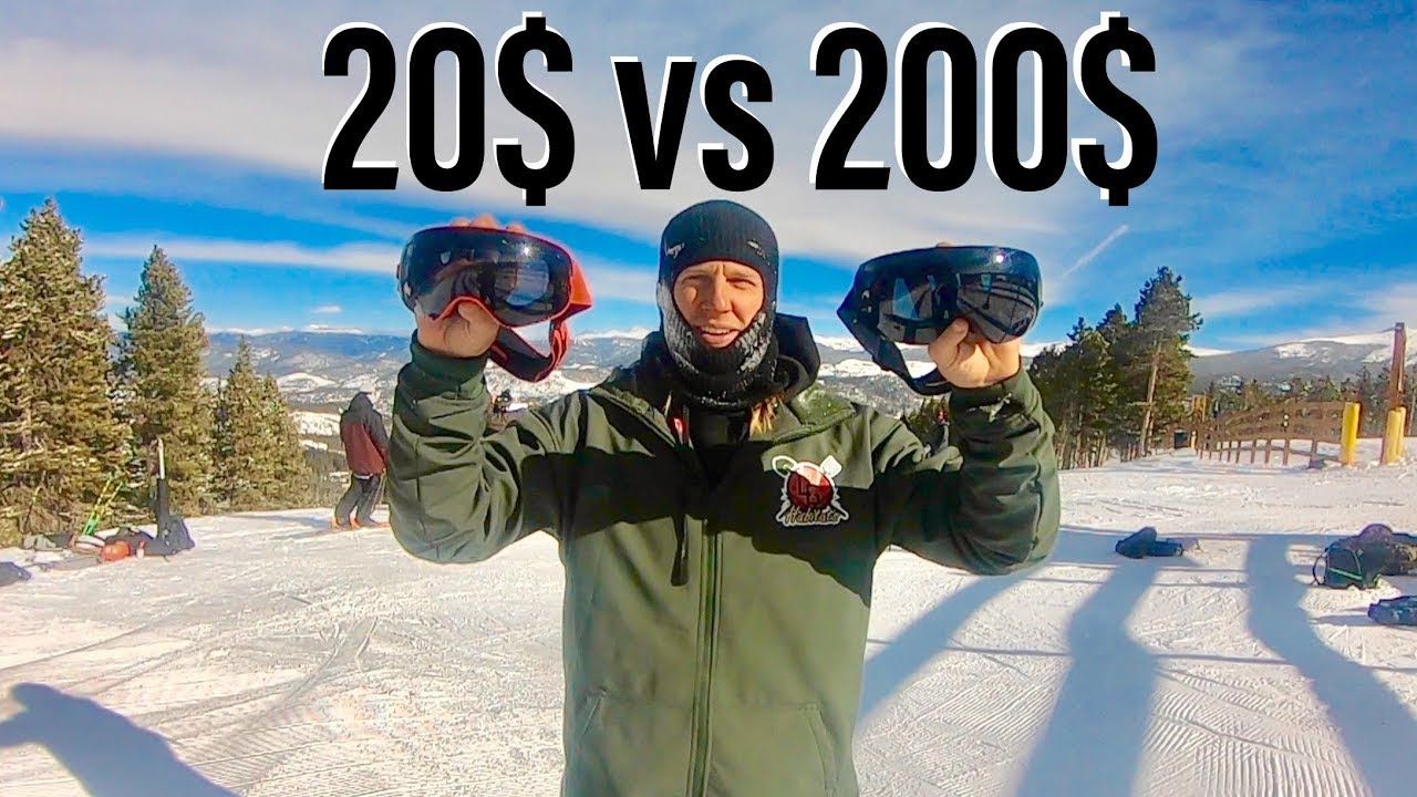 20$ vs 200$ GOGGLES! Is It Really Worth It!?!