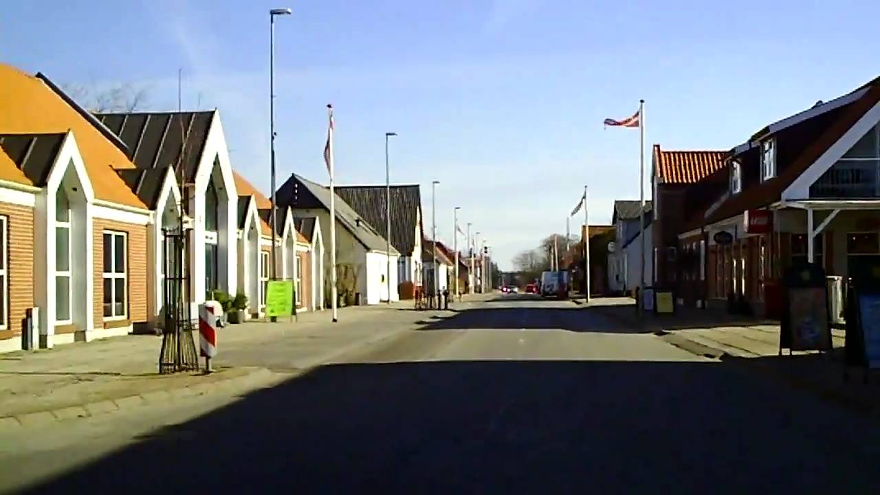 Fahrt durch Nørre-Nebel