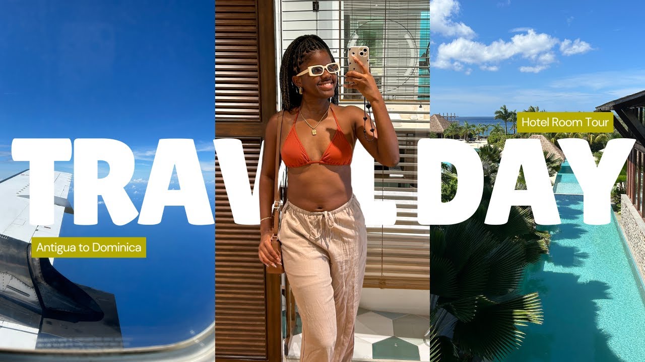 VLOG: Travel Day to Dominica + InterContinental Resort Room Tour