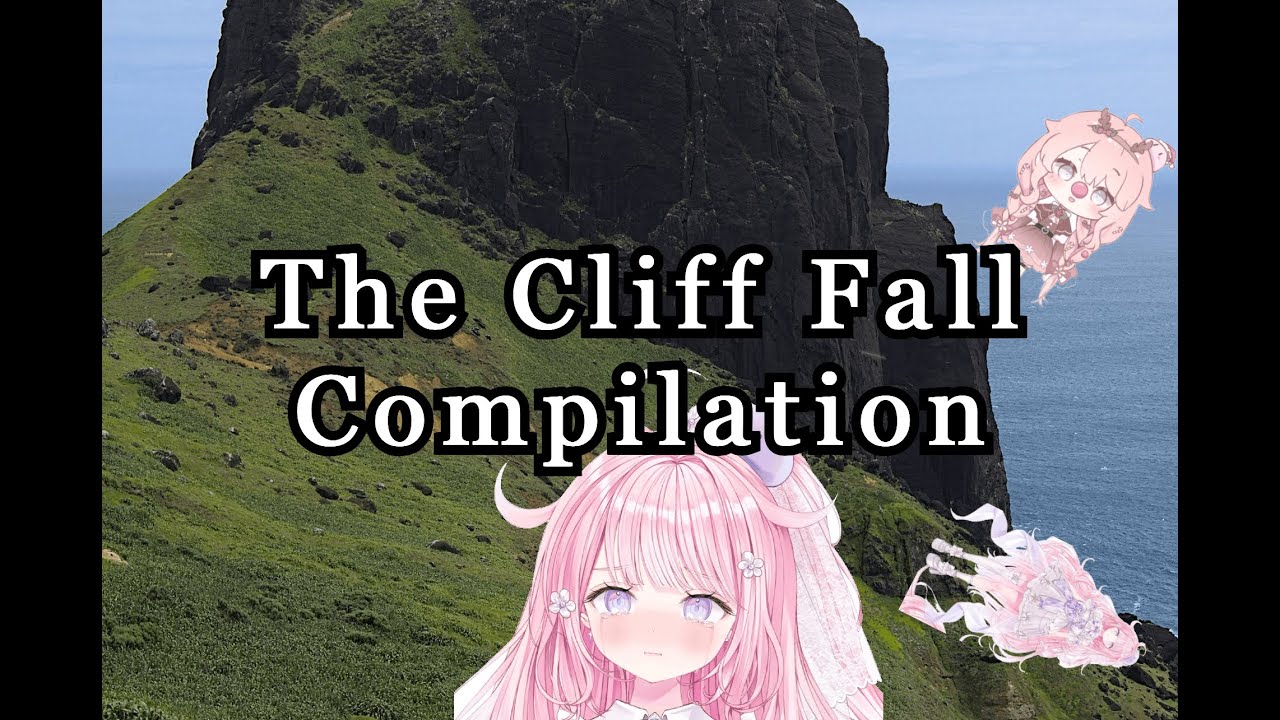 {VOLUME WARNING} The @VtuberMochi  Cliff Fall Compilation: Dark Souls 1 Edition
