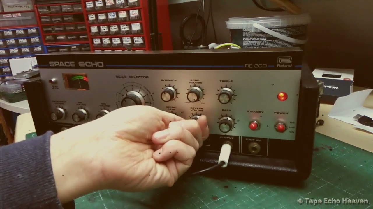 Roland Space Echo RE 200 test