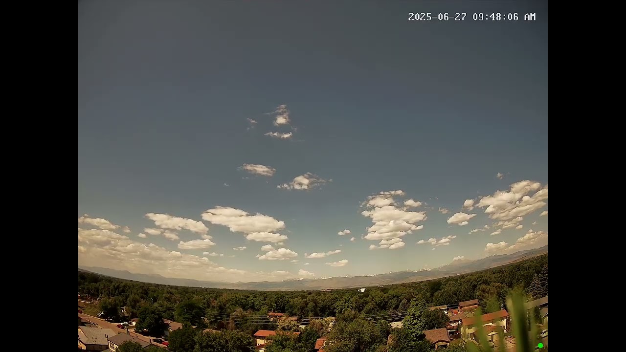 Longmont CO Timelapse — June 27, 2025 — Longs Peak