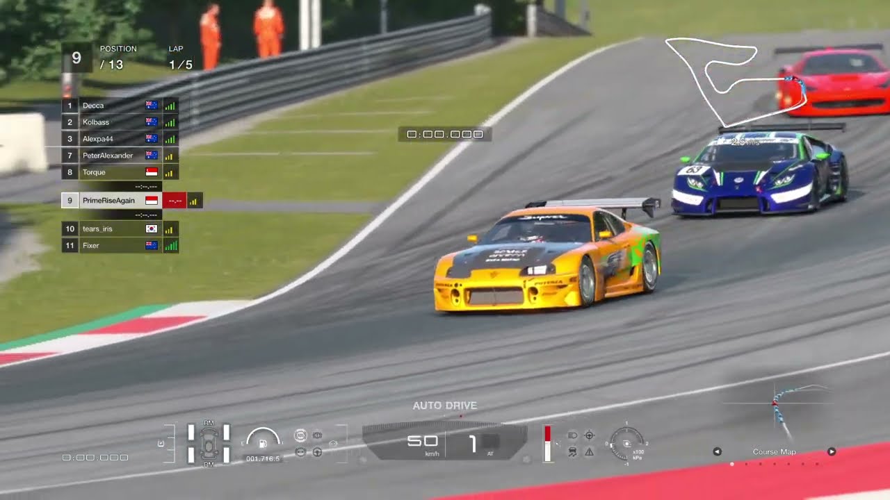 Gran Turismo® 7 | Toyota Supra GT500 | Daily Race (Gr.3) - 2/12/2026 | Red Bull Ring, Austria