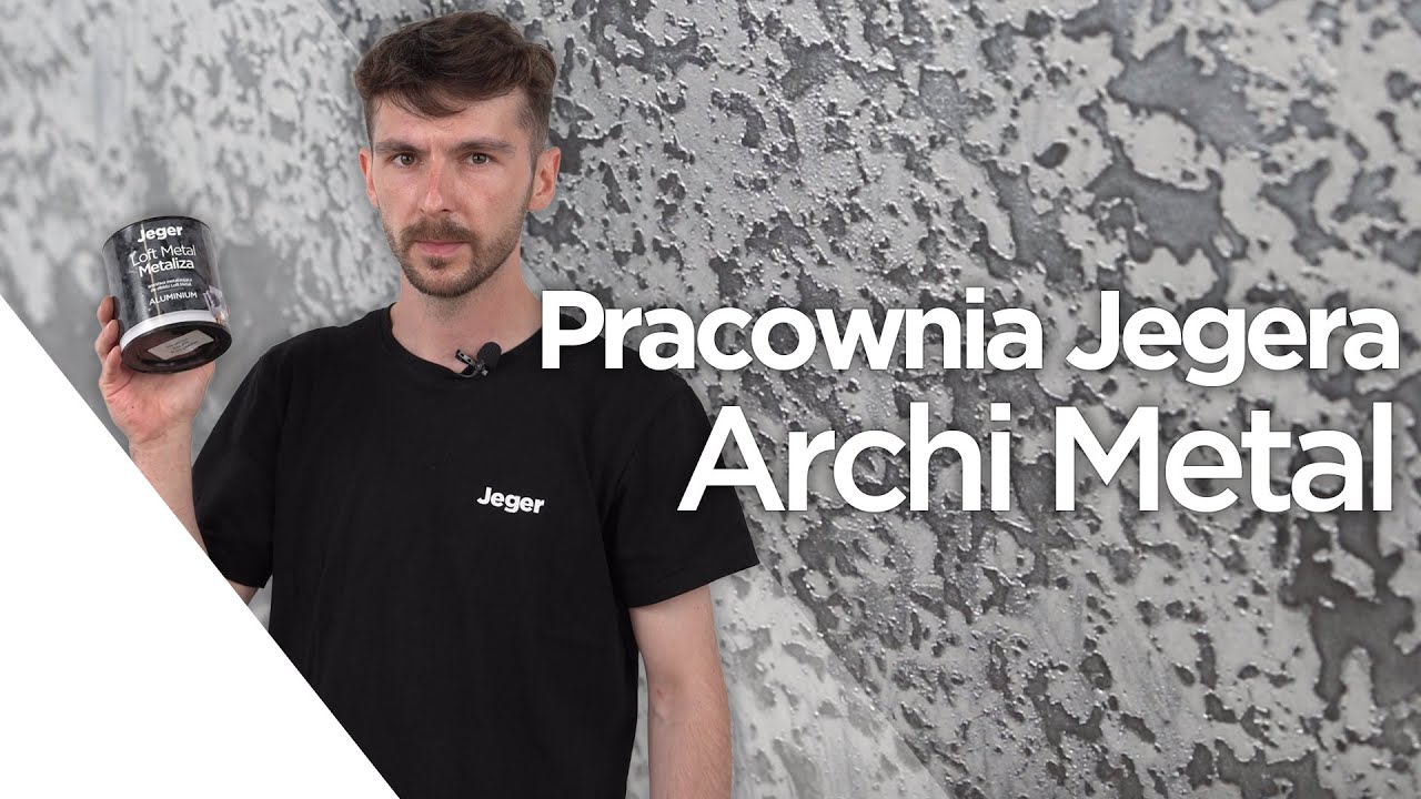 💡Pracownia Jegera - Efekt strukturalny z nieregularnymi wżerami i metalicznymi przetarciami - DIY