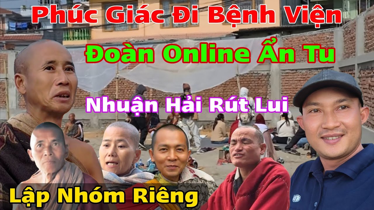 #92. Cực Nóng Thích Minh Tuệ PG Đi Viện Nhuận Hải Rút Lui Đoàn Online Ẩn Tu? VN Lập Nhóm Riêng..