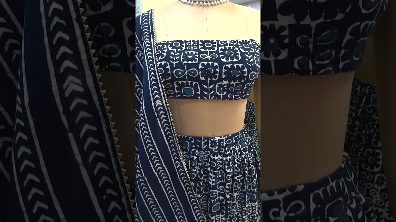 ✨ Grace in every stitch!#lehenga #lehengacholi #boho #lehengadesign #lehengaset #fusionwear