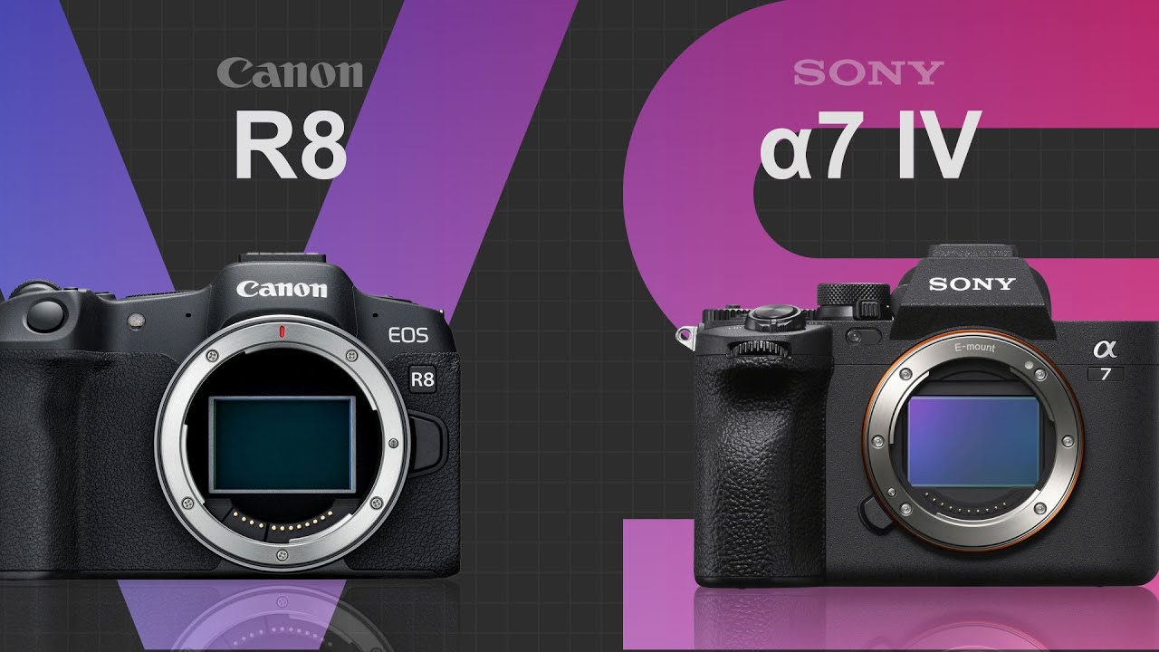 Canon EOS R8 против Sony alpha a7 IV