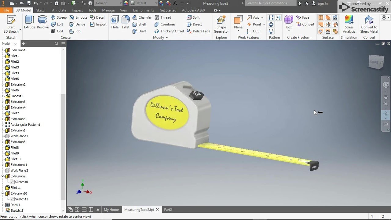 Guided Modeling Tape Measure