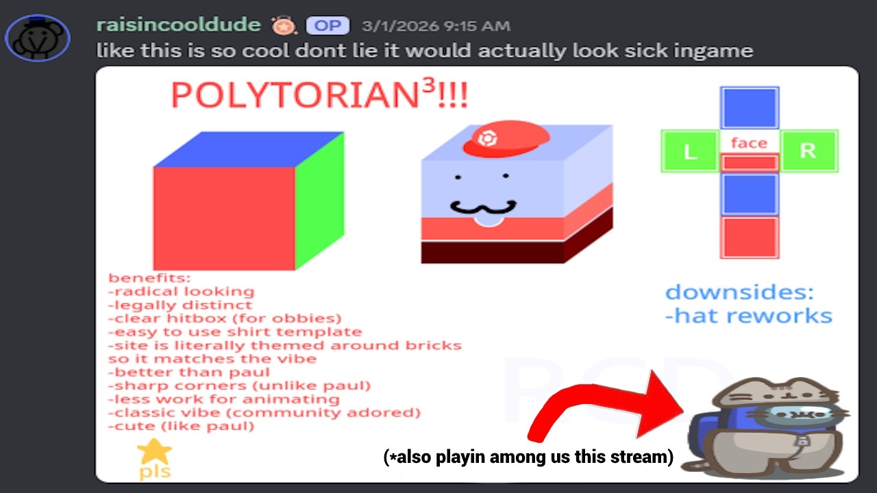 Playing Polytoria & Among Us With Viewers!