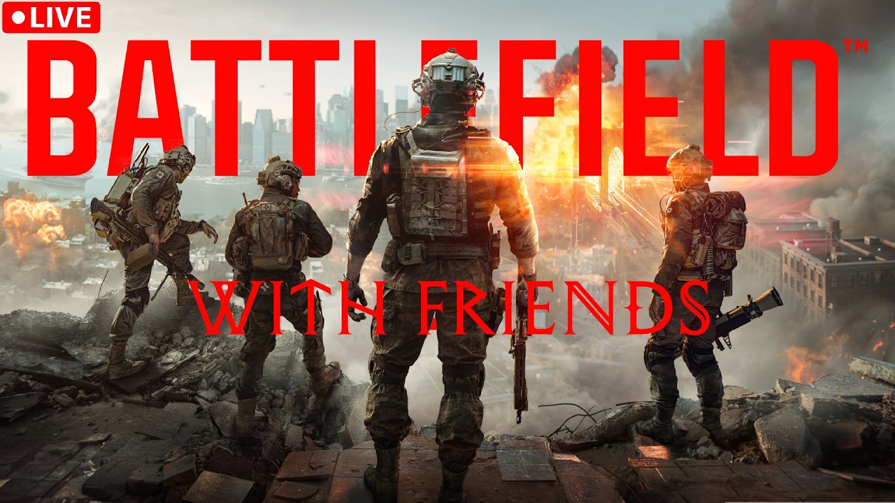 Satisfactory Solo & BATTLEFIED 6 with @FieryNik and Friends!