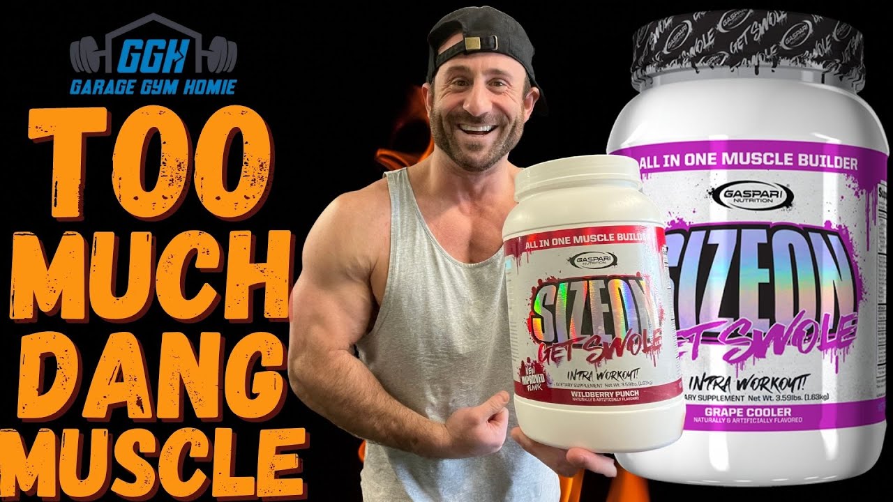 I ACTUALLY PUT ON SIZE! 😱 Gaspari Nutrition SizeOn Intra Workout Review