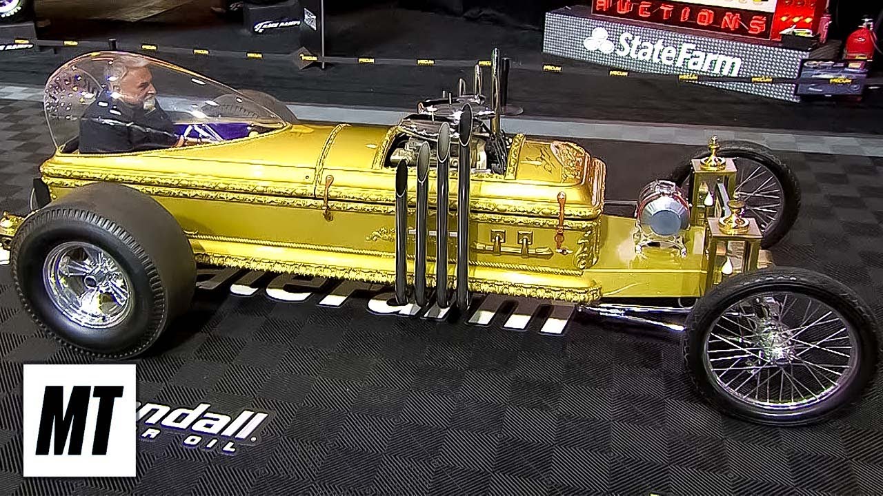 1964 Munsters Dragula Coffin Dragster Replica | Mecum Auctions Monterey | MotorTrend