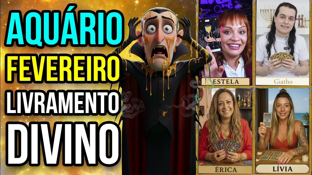 AQUÁRIO: A MÁSCARA CAIU NA FAMÍLIA! CARTAS REVELAM A TESOURA DO DESTINO
