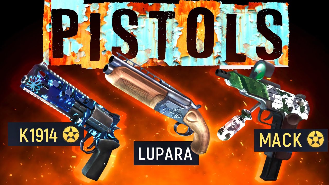 Tacticool: The 3 Pistols