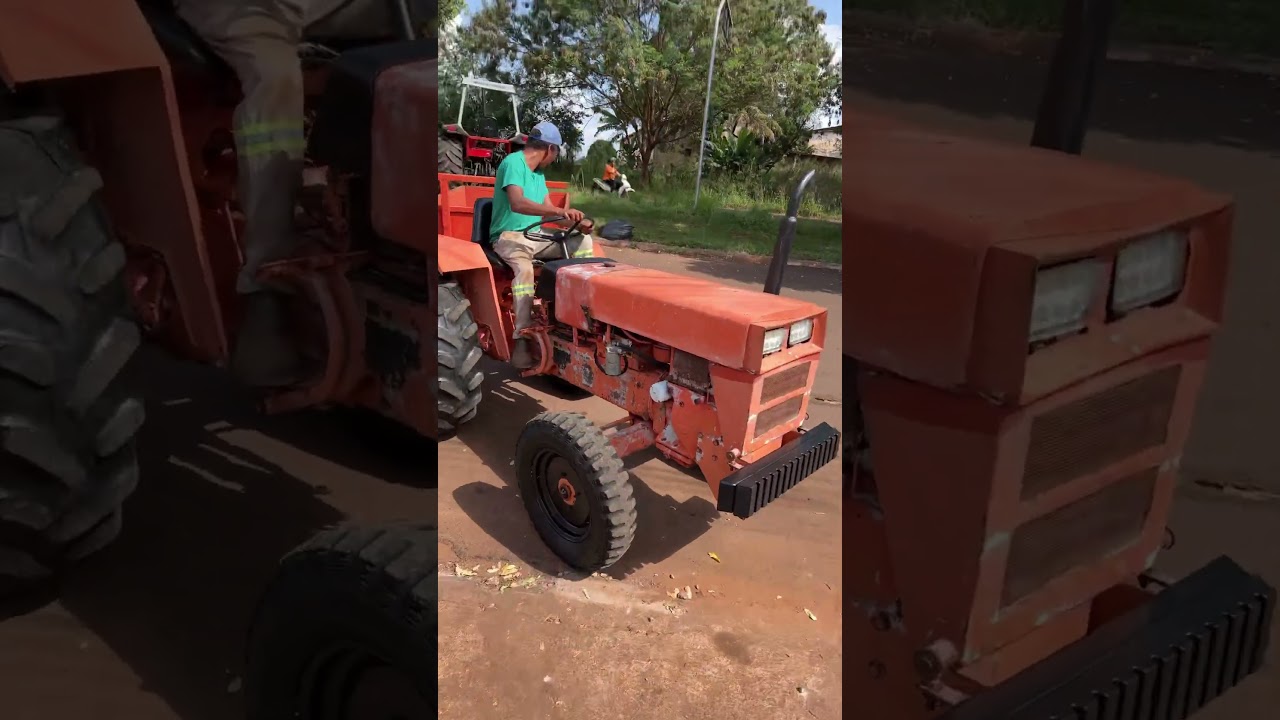 Agrale 4200 com carretinha top,dessa qualidade s&oacute; aqui na Tratormec!!!