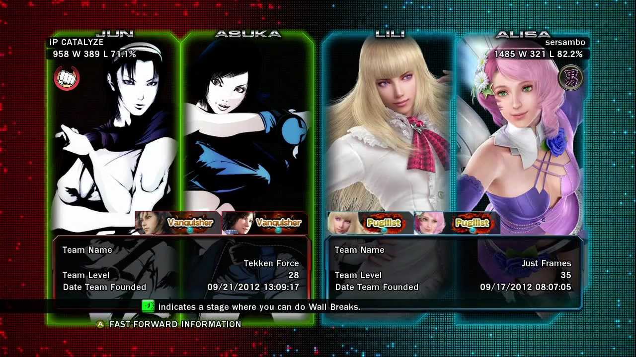 TTT2~ sersambo (Alisa & Lili) vs. iP CATALYZE (Jun & Asuka) HD