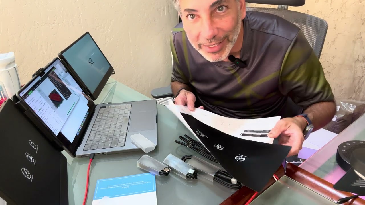 DomyFan Tripple Screen Laptop Extender Review & Unboxing
