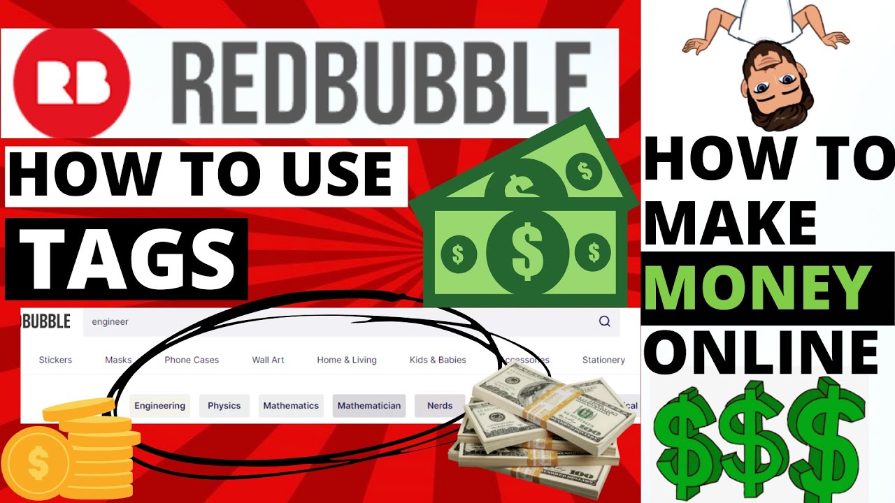 How To Use Tags On Redbubble | REDBUBBLE TAGS GUIDE