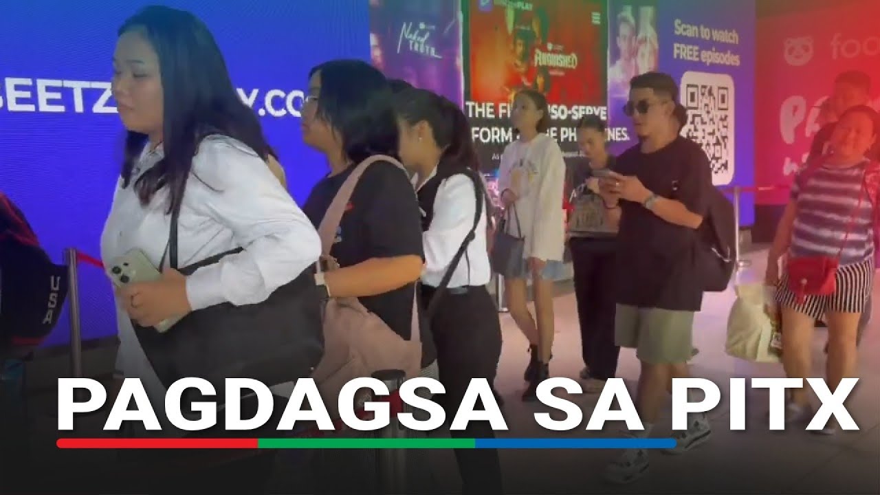 Mga pasahero sa PITX, tinatayang aabot na sa 190,000 | ABS-CBN News
