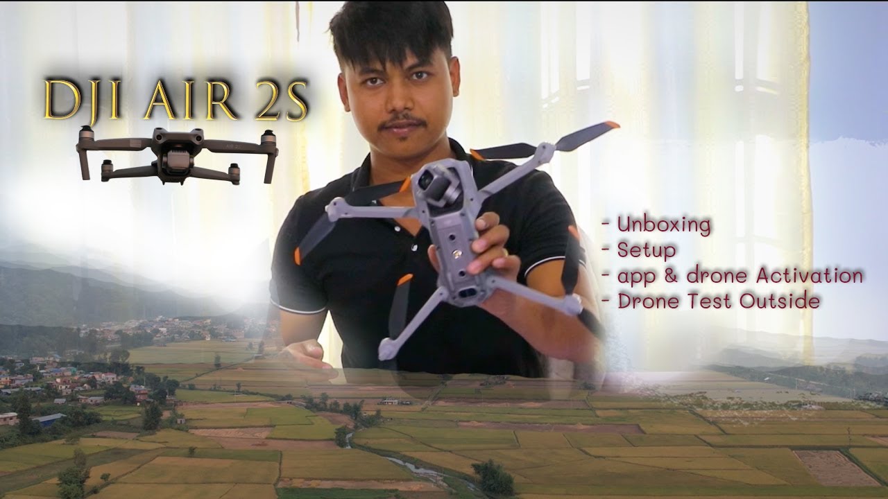 DJI Air 2S Review- Fly More Combo Unboxing, Setup & First Flight | How to setup DJI Air 2S Drone ?