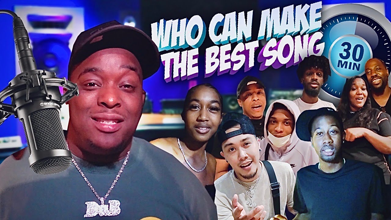 Who Can Make The Best RAP SONG In 30 Minutes . . . PART 1 !!!