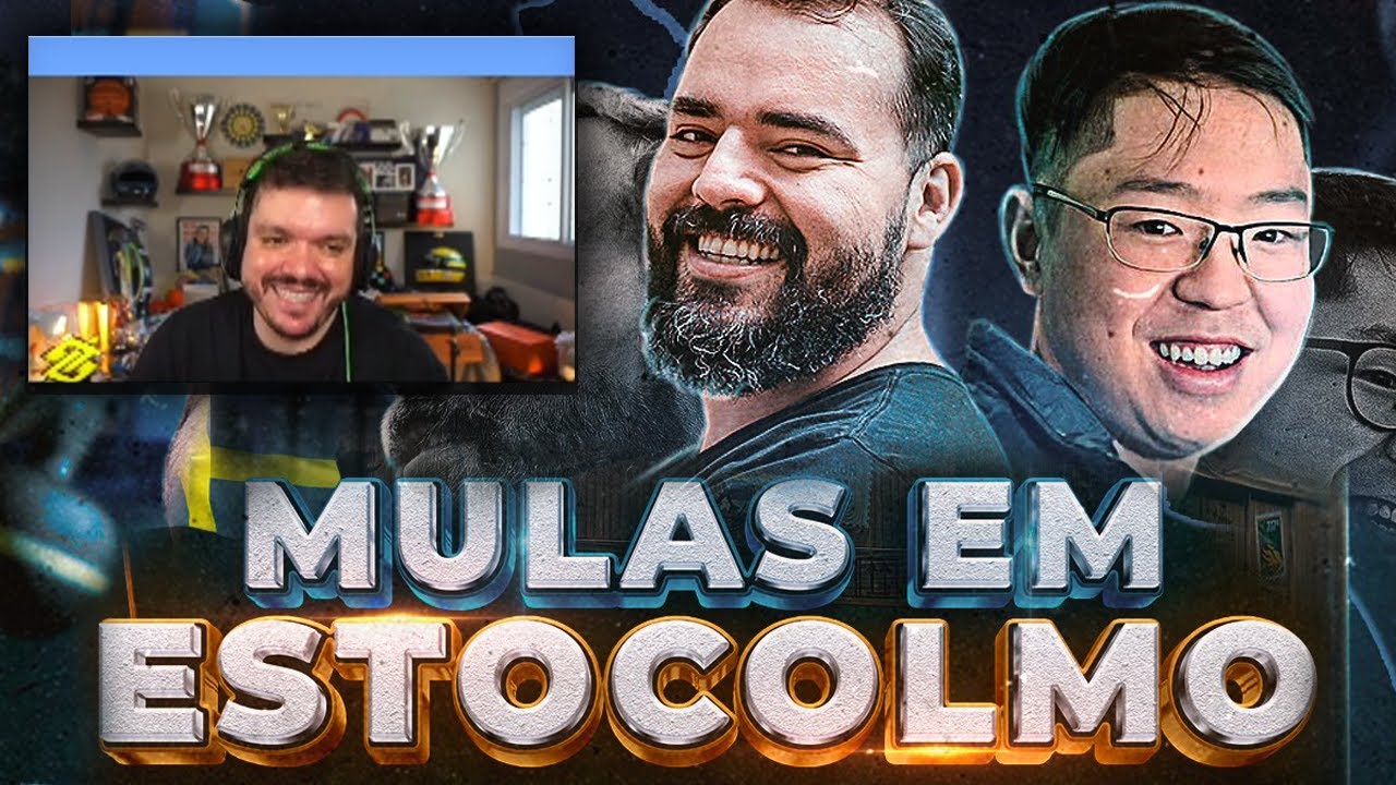 LIMINHA e BT vão fazer a COBERTURA DO MAJOR NA SUÉCIA