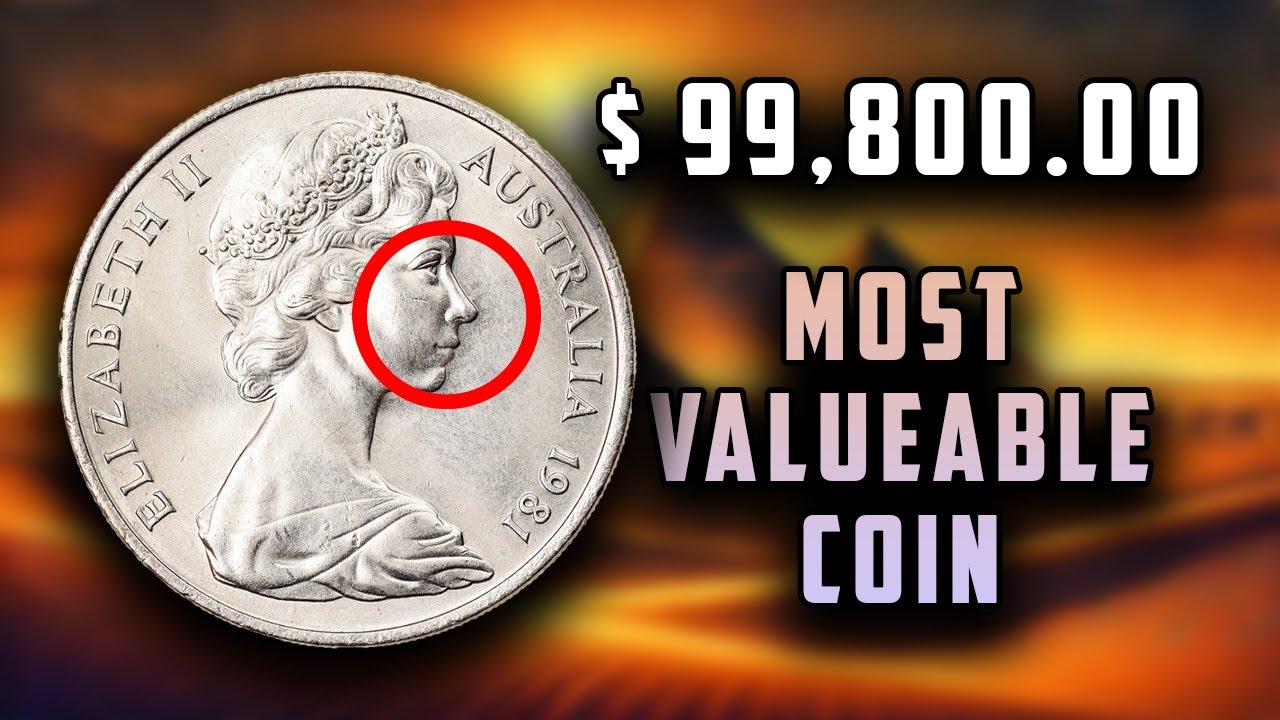 Most Valueable Coin | 1981 Queen Elizabeth II's Australia Royal British 20 Coins value
