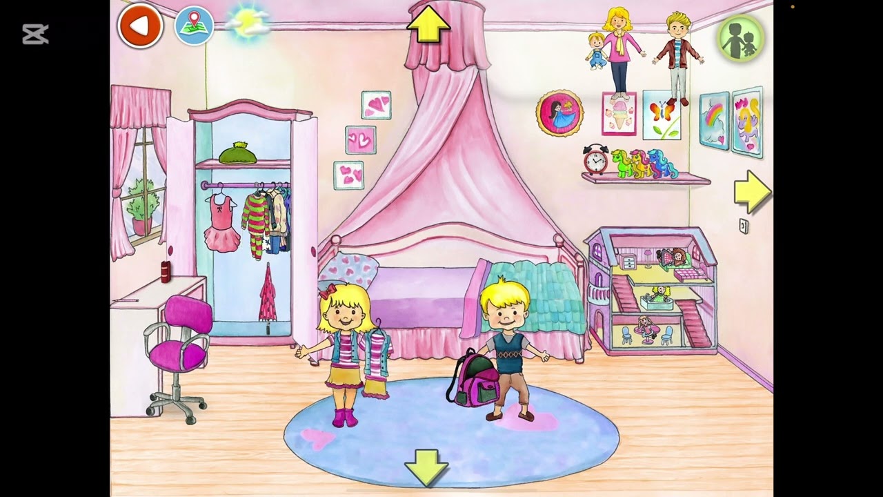 My play home plus- getting jealous from my new born baby part 1