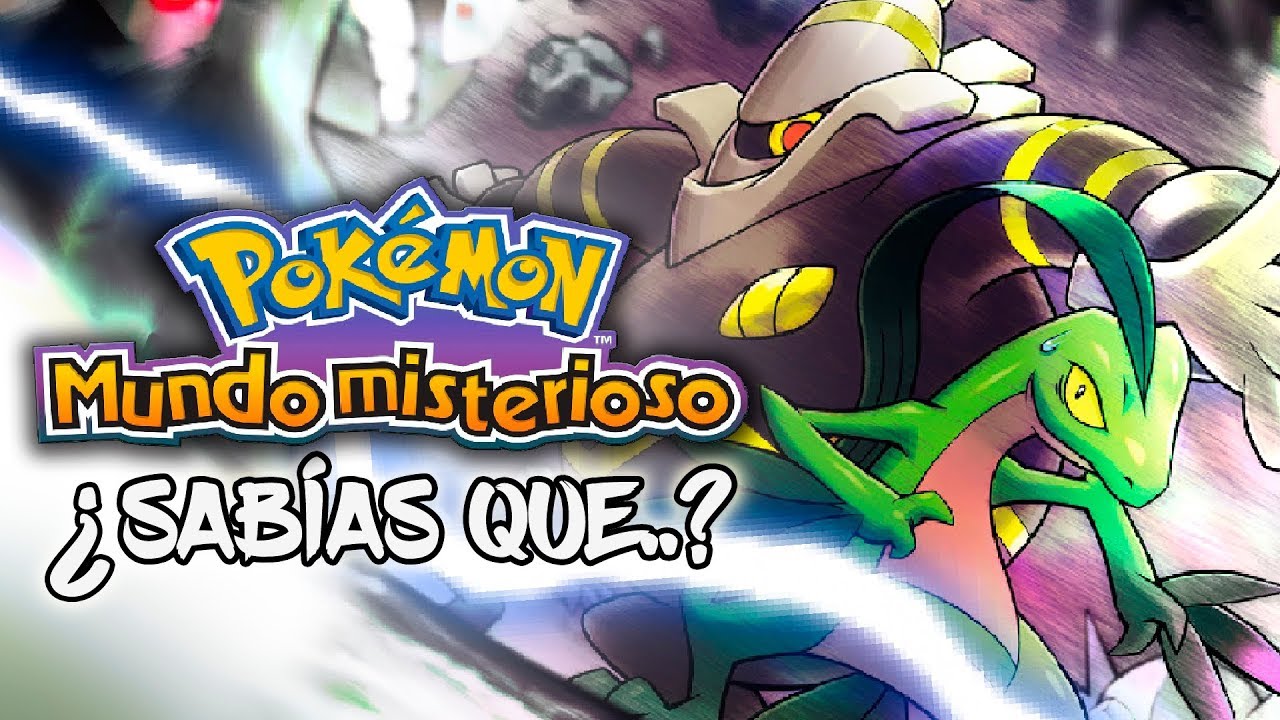 Pokémon Mundo Misterioso - ¿Sabías que...?